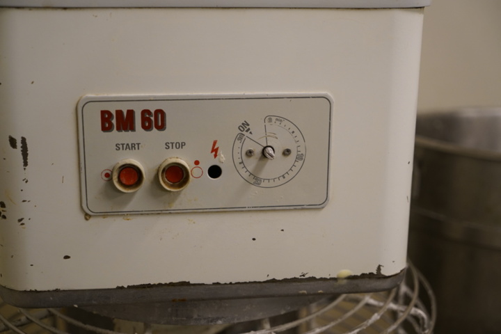 1030620-2 Dough mixer Sigma BM60 incl. Vessels & Utensils