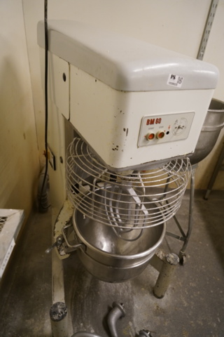 1030620-8 Dough mixer Sigma BM60 incl. Vessels & Utensils