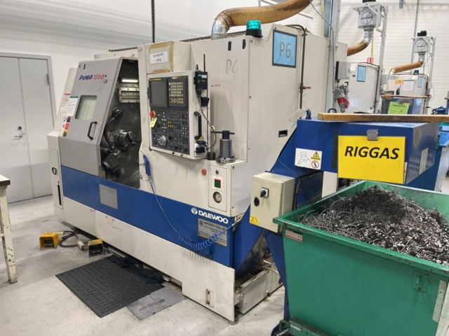 CNC Lathe Daewoo DOOSAN PUMA 1500Y - 2003 - PS Auction - We value