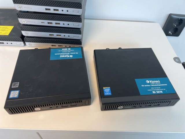 1177473-2 Mini PC:s 7st - HP Prodesk/Elitedesk