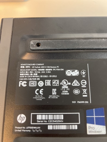 1177473-4 Mini PC:s 7st - HP Prodesk/Elitedesk