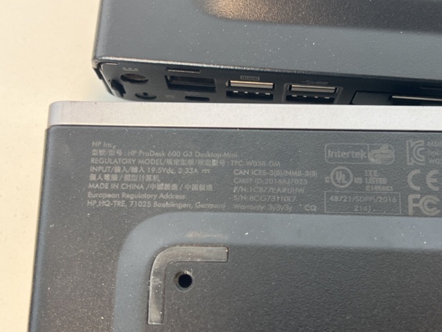 1177473-8 Mini PC:s 7st - HP Prodesk/Elitedesk