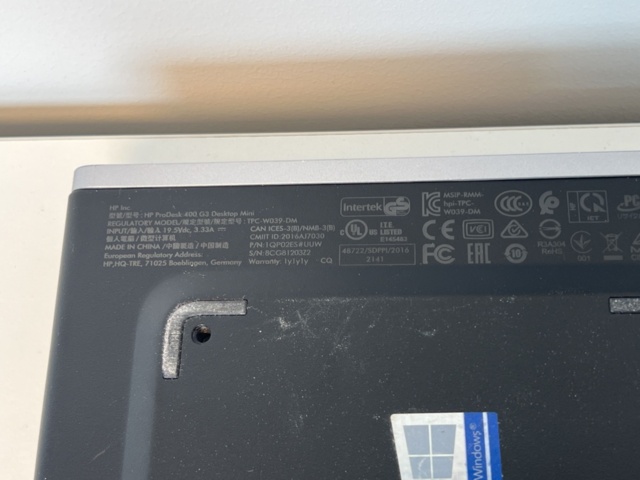 1177473-11 Mini PC:s 7st - HP Prodesk/Elitedesk