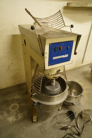 1030601-6 Dough mixer Björn R60 incl. 60l, 40l containers & Tools