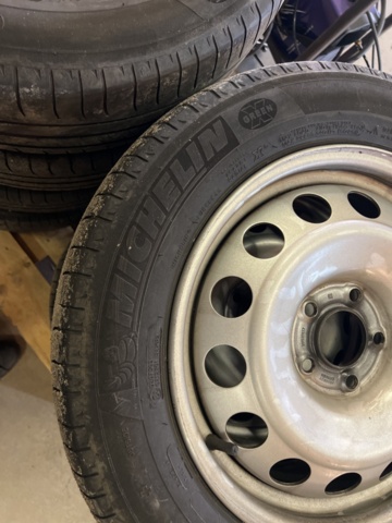 1177480-3 Summer tires on rim 8 pcs - 205/60 R16