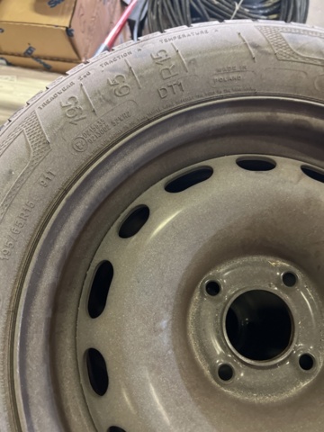 1177481-12 Summer tires on rim 8 pcs - 195/65 R15