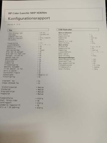 1129081-11 Printer HP Color Laserjet Pro MFP M283fdw