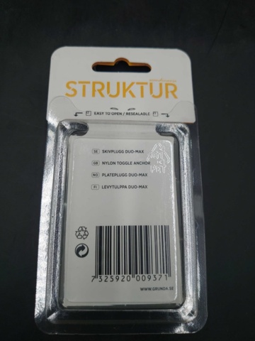 1187856-3 20 pcs 6-pack Structure disc plugs - Shipping included