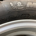 1187887-3 4 winter tires on aluminum rim Michelin CrossClimate 195/65R15