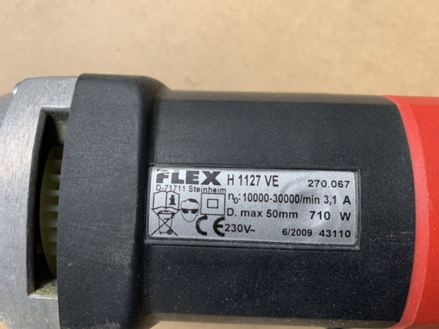 1068109-3 Long-neck sander straight sander Flex H 1127 VE