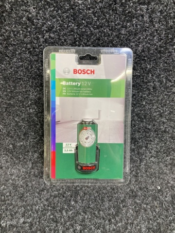 1186266-1 10 batteries Bosch PBA 12V 2.5Ah