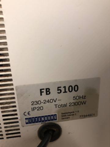 1137461-7 Coffee machine Wittenborg FB5100