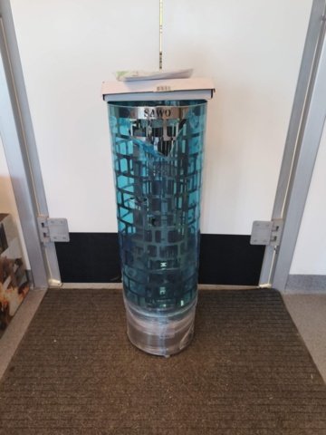 1129114-1 Sauna unit Sawo Aries Round N12