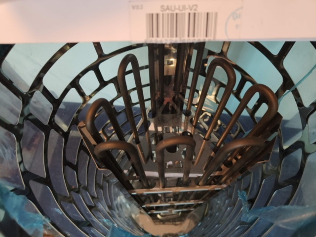 1129114-5 Sauna unit Sawo Aries Round N12