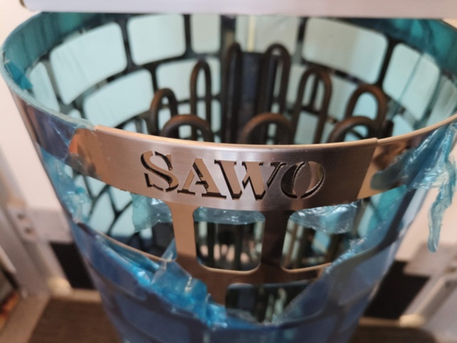 1129114-6 Sauna unit Sawo Aries Round N12