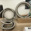 1129144-1 Lot of Stainless Flex Hoses for Chimneys