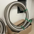 1129144-4 Lot of Stainless Flex Hoses for Chimneys