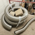 1129144-9 Lot of Stainless Flex Hoses for Chimneys