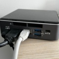 1188421-4 Compact PC, Intel Box Nuc 7i3BNK and 32" screen, Samsung as well