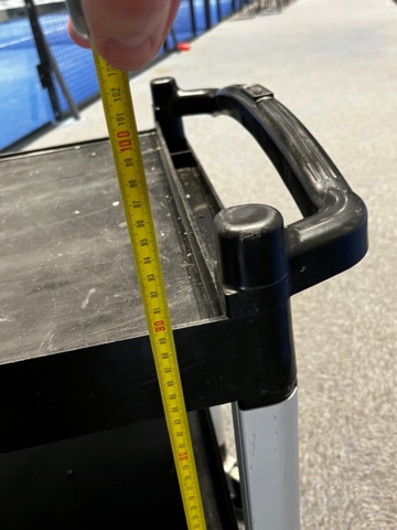 1188428-6 Rolling cart, Cambro