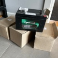 1188465-1 4 batteries, DynoEurope AGM dyn/dab 12-14 EV, 12V, 12.2ah
