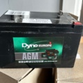 1188465-2 4 batteries, DynoEurope AGM dyn/dab 12-14 EV, 12V, 12.2ah
