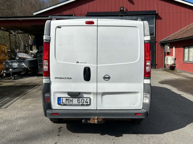 1144237-4 Nissan Primastar 2.0 dCi Manual, 114hp, 2010