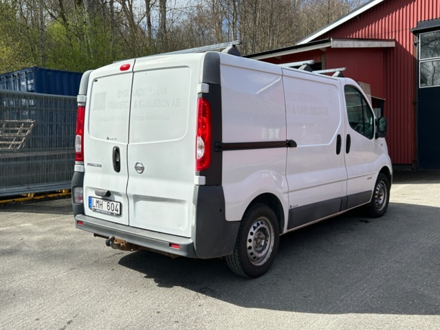 1144237-5 Nissan Primastar 2.0 dCi Manual, 114hp, 2010