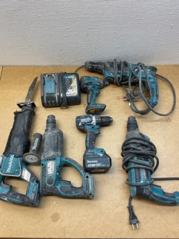 1151177-1 6 Makita electric/battery tools