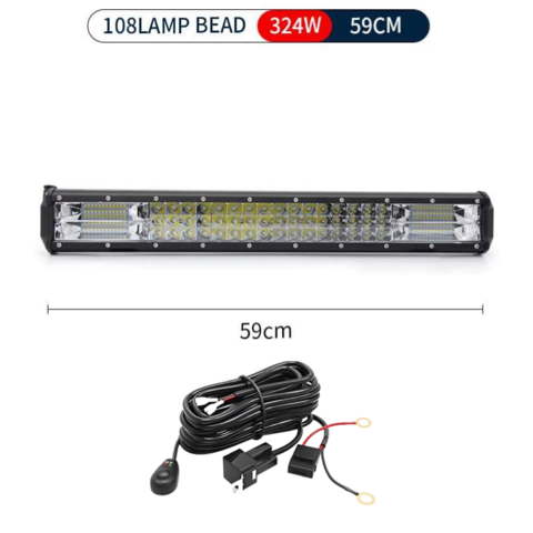 1189335-3 LED-Ramp 324W + Relay kit