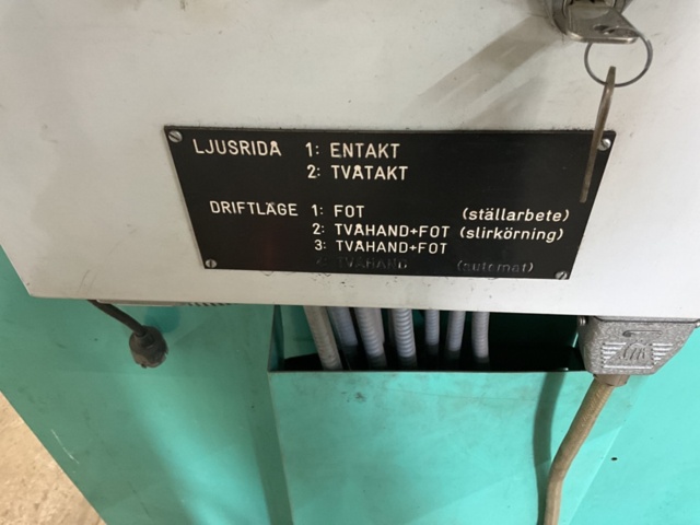 1121305-9 Edge press Promecam Luna with accessories