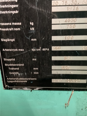 1121305-20 Edge press Promecam Luna with accessories