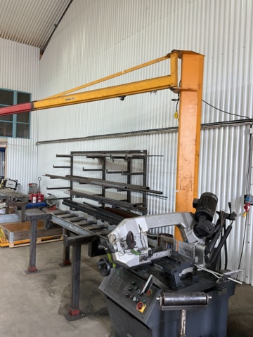 1121309-4 Column slewing crane Demag 500kg