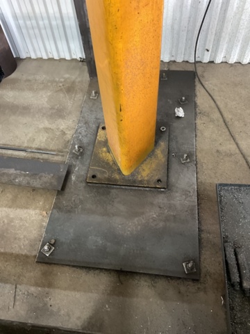1121309-5 Column slewing crane Demag 500kg