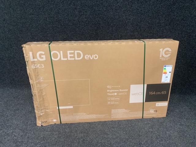 1184798-4 65" 4K OLED TV with 120 Hz & smart AI processor LG OLED65C35LA