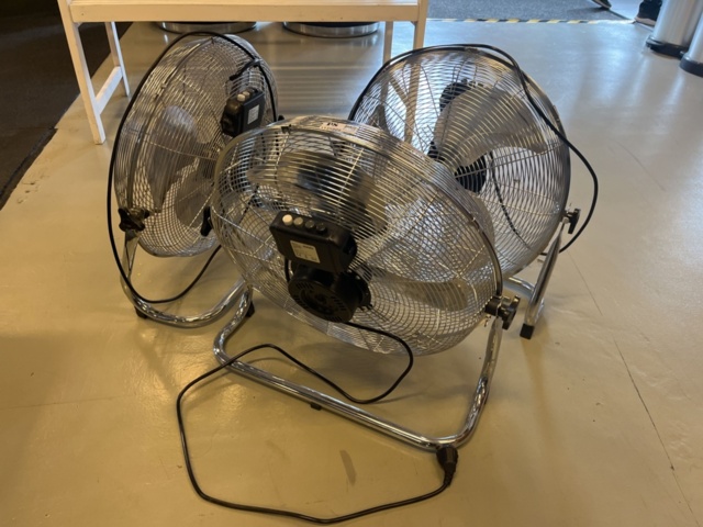 1146909-3 Floor fans 3 pcs - Connect