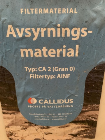 1068137-2 Avsyrningsfilter och kaliumpermanganat