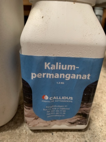 1068137-3 Avsyrningsfilter och kaliumpermanganat