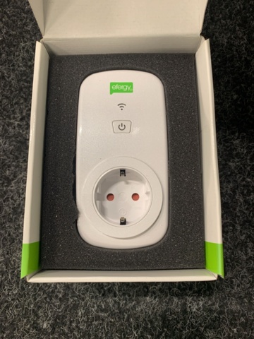 1189637-3 Efergy Ego Wi-Fi Connected Smart Socket