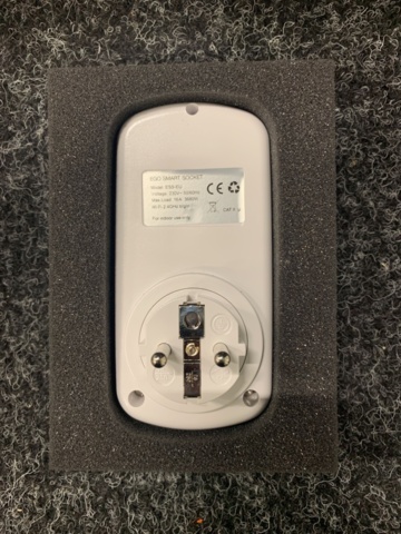 1189638-5 Efergy Ego Wi-Fi Connected Smart Socket