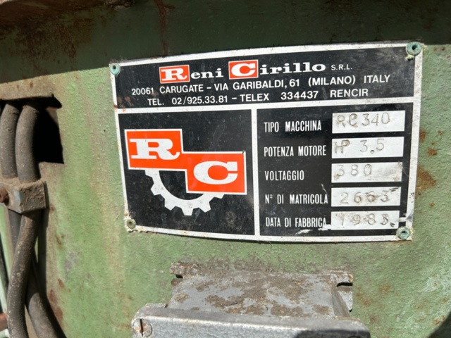 1144288-4 Tumbler Reni Cirillo RC340 - 1983