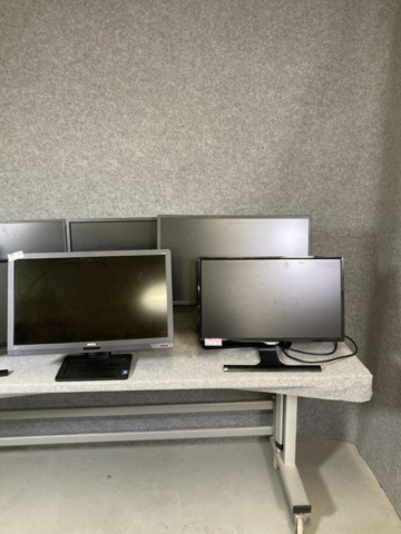 1055174-3 Lot of Computer Monitors/Monitor Dell, Benq, Samsung