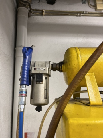 1190069-17 Press/Spot welder TECNA 8208 With water cooling