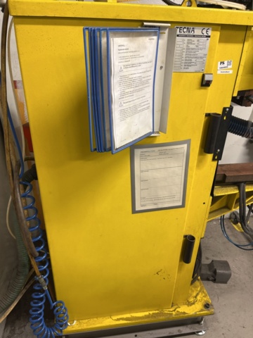 1190069-20 Press/Spot welder TECNA 8208 With water cooling