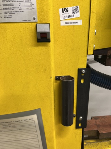 1190069-21 Press/Spot welder TECNA 8208 With water cooling