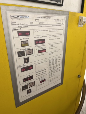 1190069-26 Press/Spot welder TECNA 8208 With water cooling