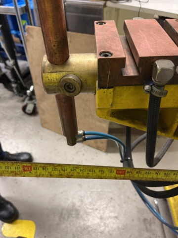 1190069-41 Press/Spot welder TECNA 8208 With water cooling