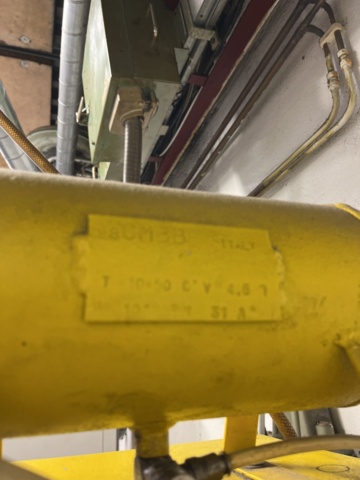 1190069-44 Press/Spot welder TECNA 8208 With water cooling