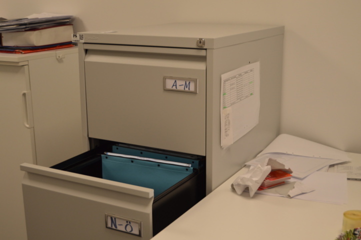 1140351-7 Document cabinet Manutan hanging file cabinet