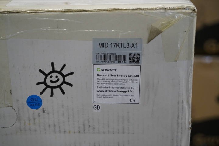 1030904-2 Inverter, Growatt MID 17KTL3-X1